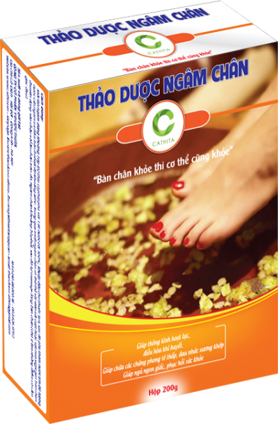 Thảo dược ngâm chân Cathita
